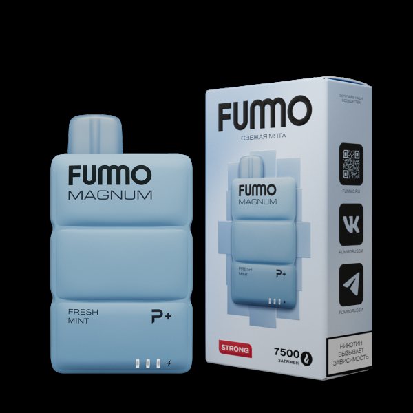 Электронка Fummo Magnum Свежая Мята (7500 Затяжек) в Казани