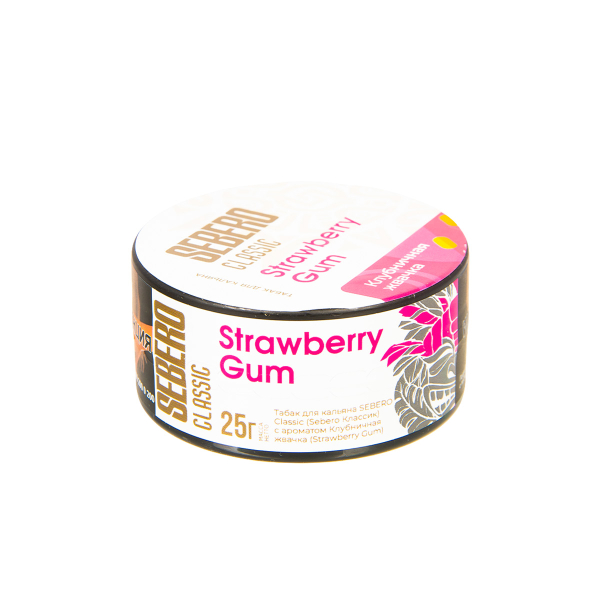 Табак Sebero Strawberry Gum  25 грамм в Казани