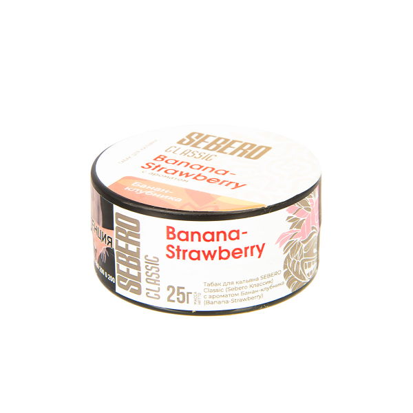 Табак Sebero Banana Strawberry  25 грамм в Казани