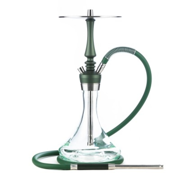 Кальян Hoob Mars Pro Mini British Racing Green Stainless Steel в Казани