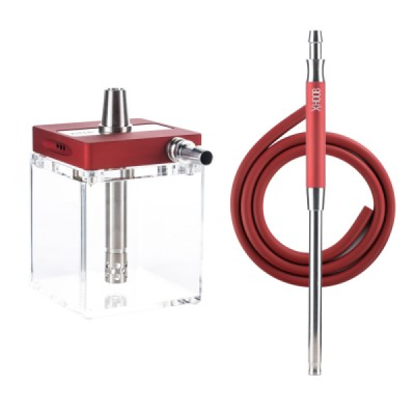 Кальян Hoob Subatom Wine Red Stainless Steel в Казани