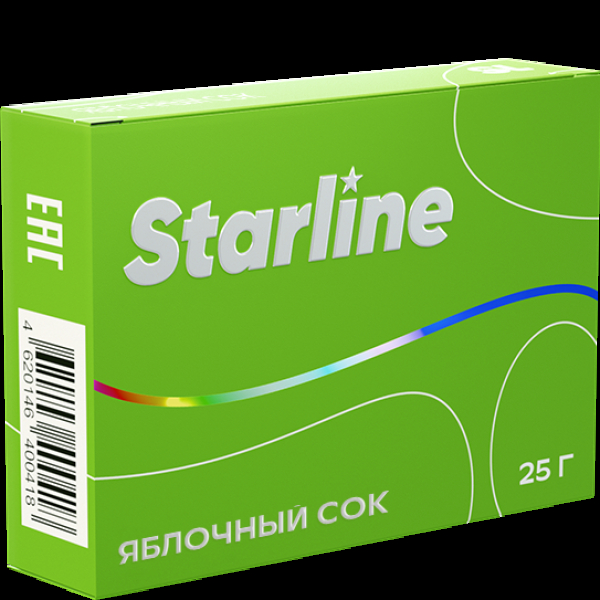 Табак Starline Яблочный Сок  25 грамм в Казани