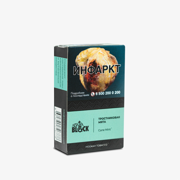 Табак Adalya Black Cane Mint (Тростниковая Мята)  Aтп 20 грамм в Казани