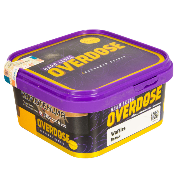 Табак Overdose Waffles  200 грамм в Казани