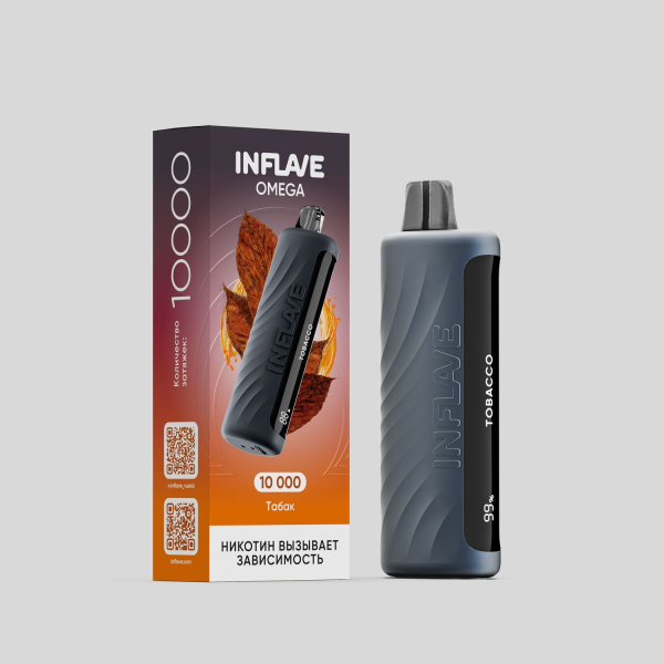 Электронка Inflave Omega Табак (10000 Затяжек) в Казани