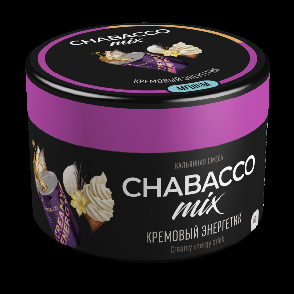 Смесь Chabacco Mix Medium Creamy Energy Drink  50 гр в Казани
