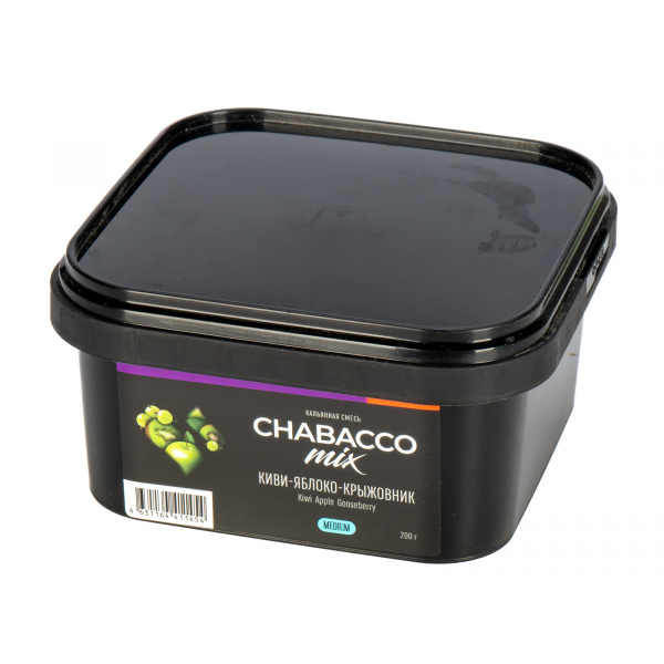 Смесь Chabacco Mix Medium Kiwi Apple Gooseberry  200 гр в Казани