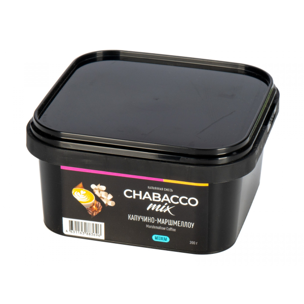 Смесь Chabacco Mix Medium Cappuccino Marshmallow  200 гр в Казани