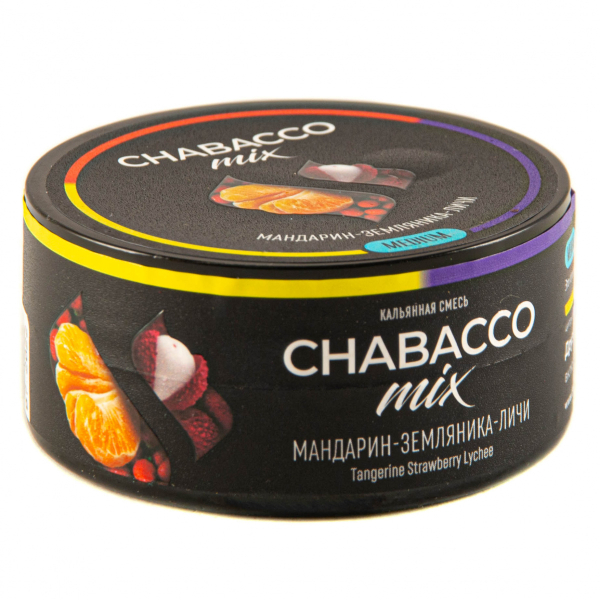 Смесь Chabacco Mix Medium Tangerine Strawberry Lychee  25 гр в Казани