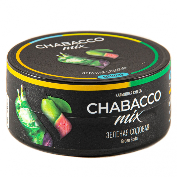 Смесь Chabacco Mix Medium Green Soda  25 гр в Казани
