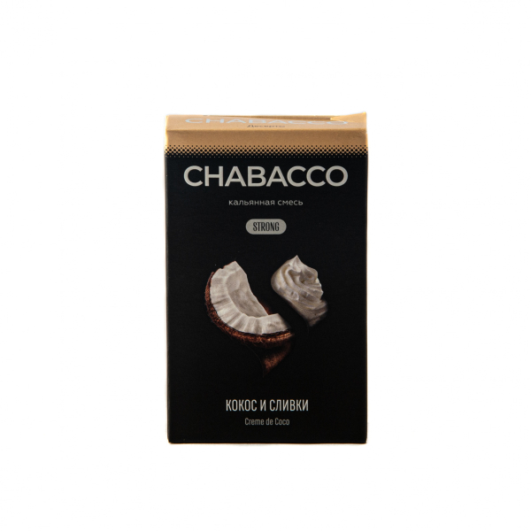Смесь Chabacco Mix Strong Crème De Coco  50 гр в Казани