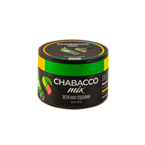 Смесь Chabacco Mix Medium Green Soda  50 гр в Казани