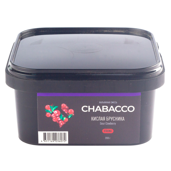 Смесь Chabacco Strong Sour Cowberry  200 гр в Казани