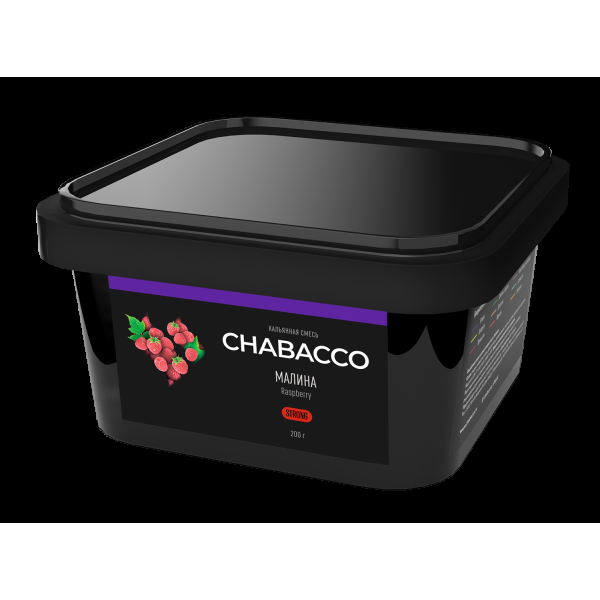 Смесь Chabacco Strong Raspberry  200 гр в Казани