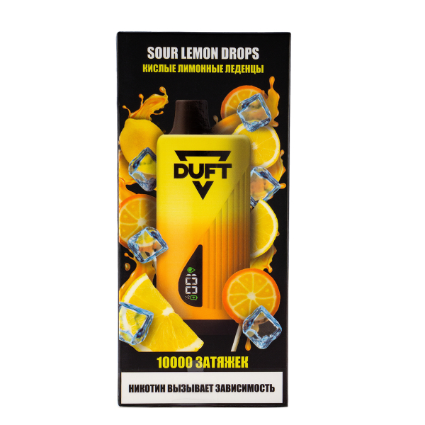 Электронка Duft Sour Lemon Drops (10000 Затяжек) в Казани
