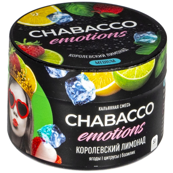 Смесь Chabacco Mix Medium Royal Lemonade  50 гр в Казани