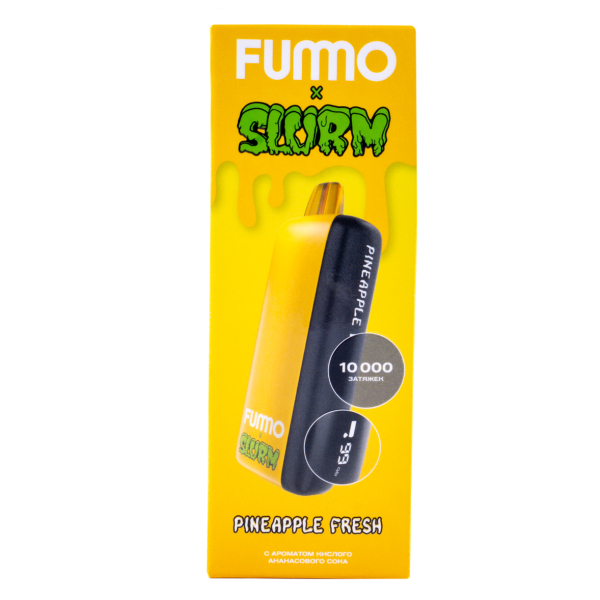 Электронка Fummo Indic Slurm Кислый Ананасовый Сок (10 000 Затяжек) в Казани