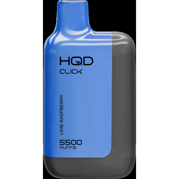POD-система Hqd Click Устройство + Картридж Лайм Малина (5500 Затяжек) в Казани