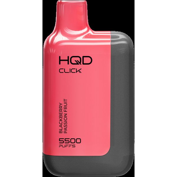 POD-система Hqd Click Устройство + Картридж Ежевика Мараккуйя (5500 Затяжек) в Казани