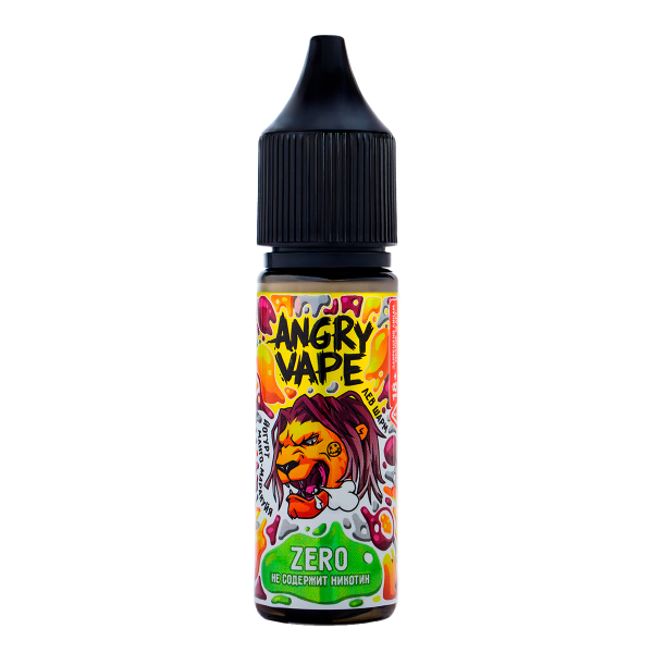 Жидкость Angry Vape Zero Лев Шарм 30 Мл в Казани