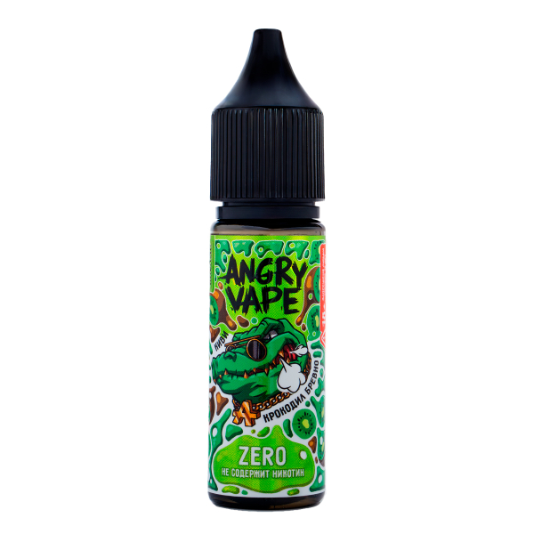 Жидкость Angry Vape Zero Крокодил Бревно 30 Мл в Казани
