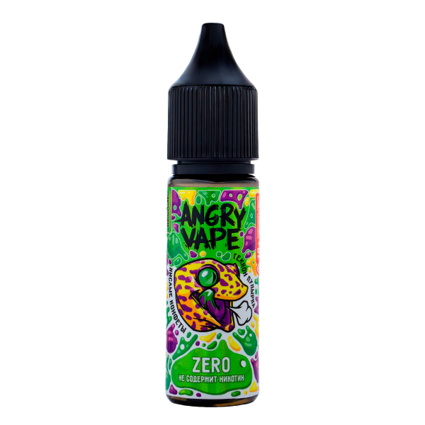 Жидкость Angry Vape Zero Геккон Пупырка 30 Мл в Казани