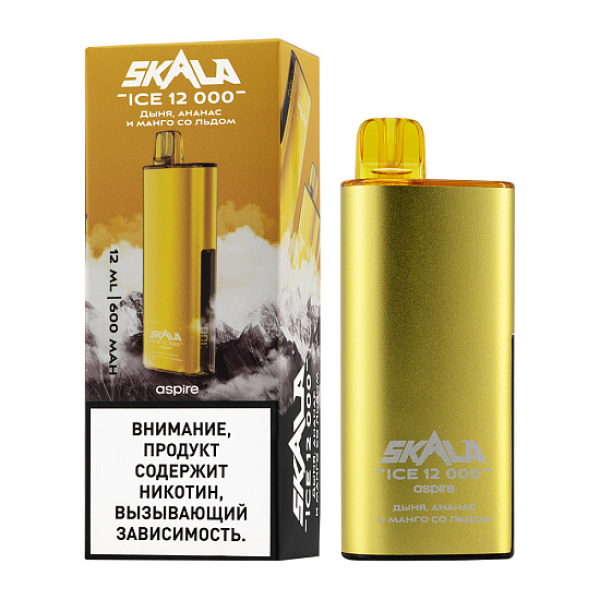 Электронка Skala Ice 12000 Дыня,Ананас И Манго Со Льдом в Казани