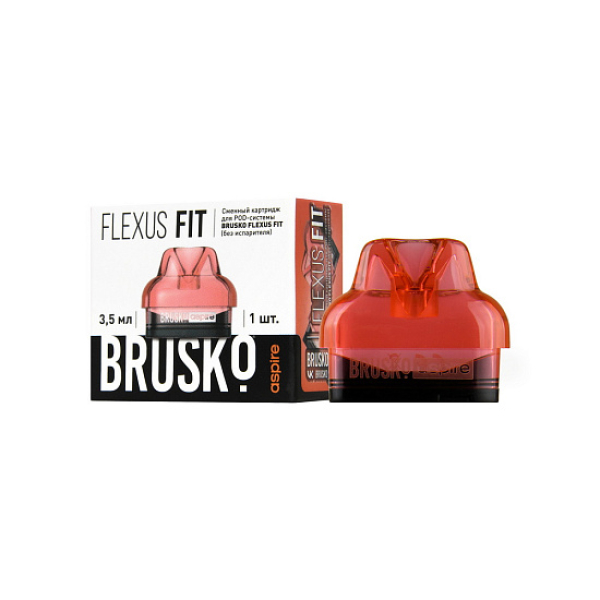Сменный Картридж Brusko Flexus Fit (Красный) 3,5 Мл, Упак. 1Шт в Казани