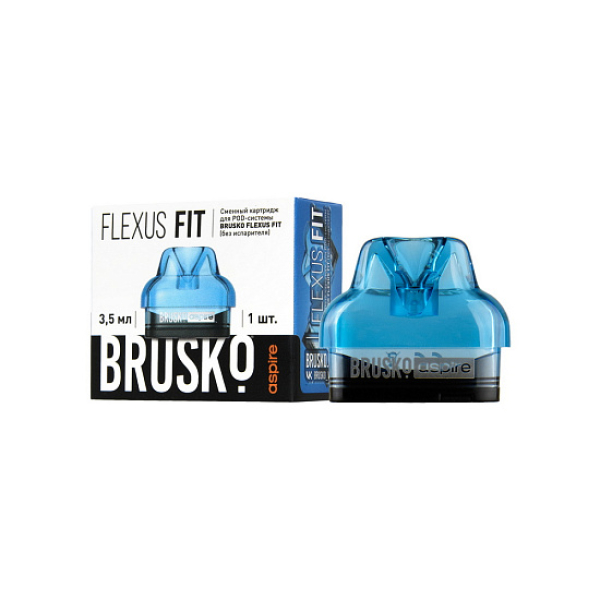 Сменный Картридж Brusko Flexus Fit (Синий) 3,5 Мл, Упак. 1 Шт в Казани
