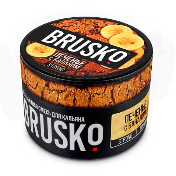 Смесь Brusko Печенье С Бананом (Strong)  50 гр в Казани