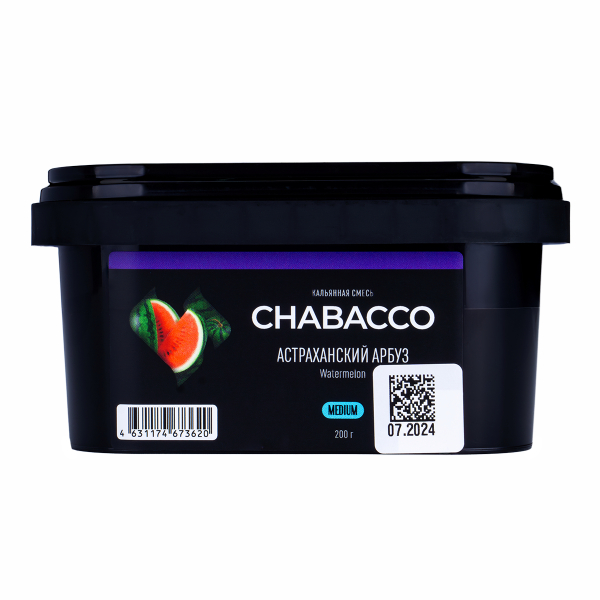 Смесь Chabacco Medium Watermelon Astrakhan  200 гр в Казани