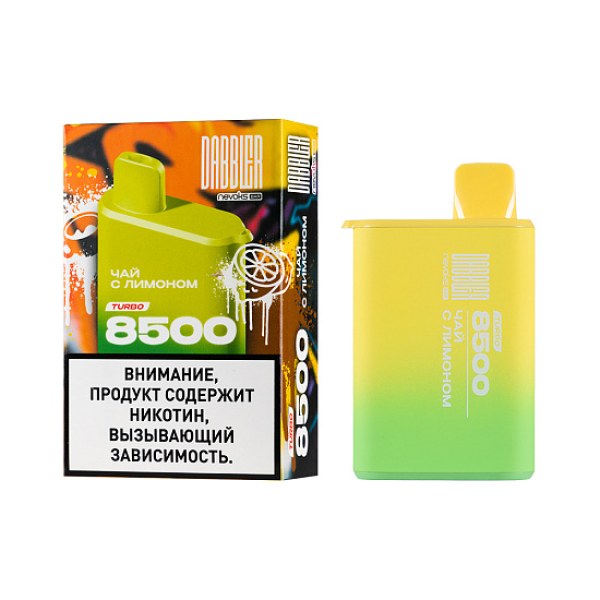 Электронка Dabbler Turbo Чай С Лимоном 8500 затяжек в Казани