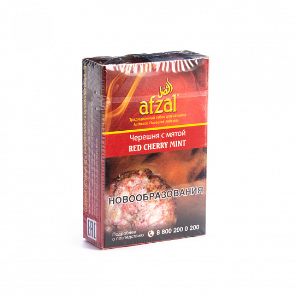 Табак Afzal Red Cherry Mint 40 грамм  в Казани