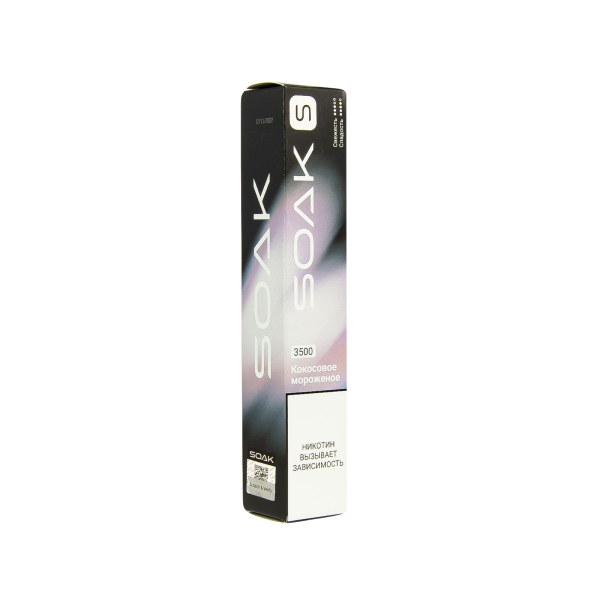 ЭСДН SOAK S Ice Cream Coconut 3500 тяг в Казани