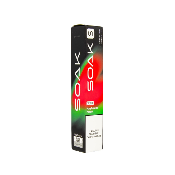 ЭСДН SOAK S Strawberry Kiwi 3500 тяг в Казани