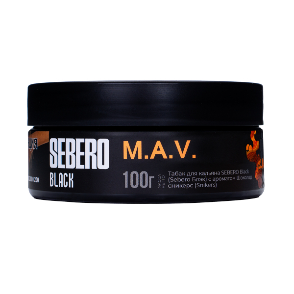 Табак Sebero Black M.a.v. 100 грамм в Казани