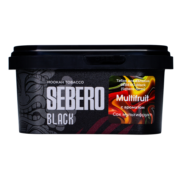 Табак Sebero Black Multifruit 200 грамм в Казани