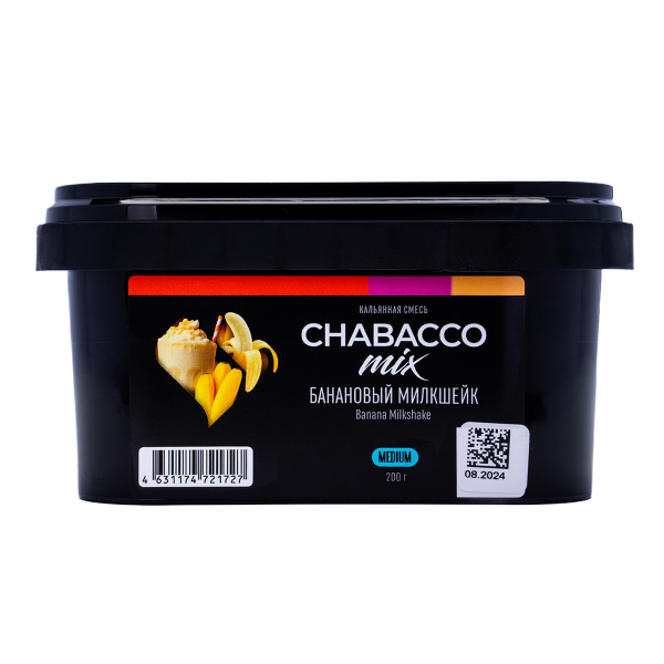 Chabacco Mix Medium Banana Milkshake 200 грамм в Казани