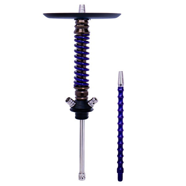 Кальян Mamay Customs Coilovers Mini Бронза Фиолетовый Лак в Казани
