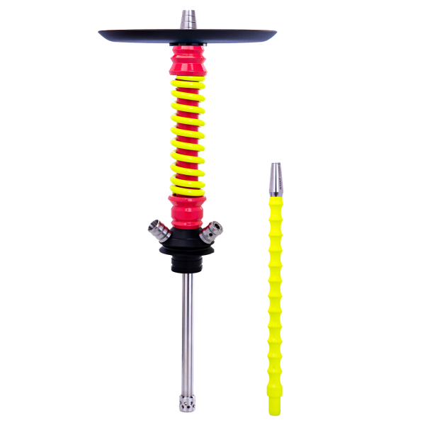 Кальян Mamay Customs Coilovers Mini Розово Жёлтый Флюр в Казани