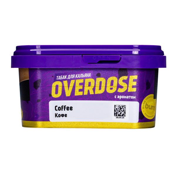 Табак Overdose Coffee 200 грамм в Казани