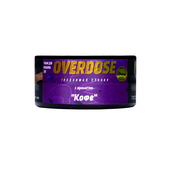 Табак Overdose Coffee 25 грамм в Казани