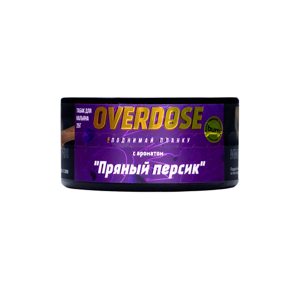 Табак Overdose Kashmir Peach 25 грамм в Казани