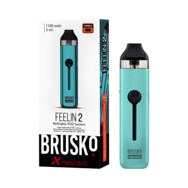 POD-система Brusko Feelin 2 Мятный в Казани