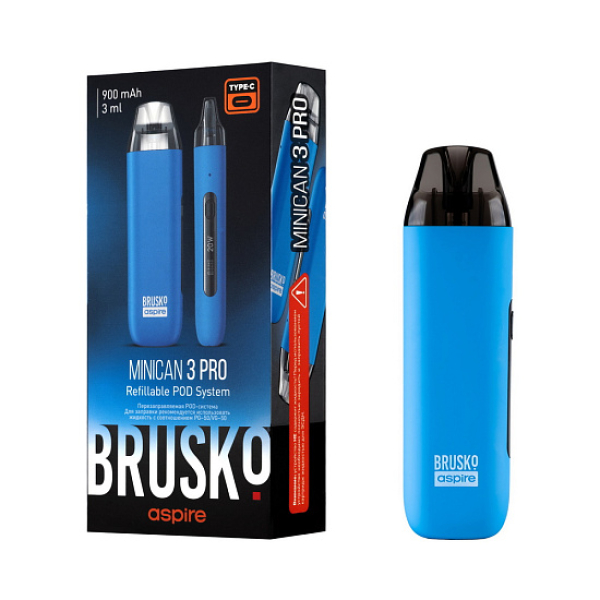 POD-система Brusko Minican 3 Pro синий в Казани