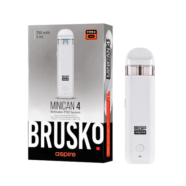 POD-система Brusko Minican 4 Белый в Казани