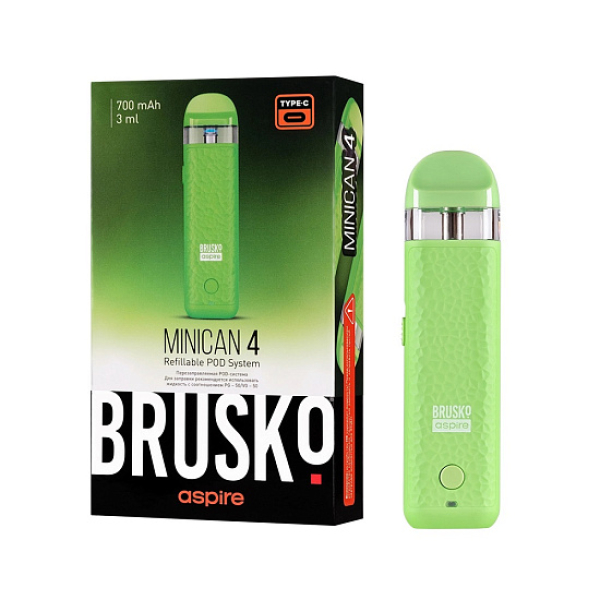 POD-система Brusko Minican 4 Зелёный в Казани