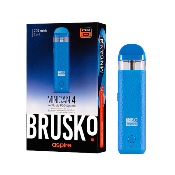 POD-система Brusko Minican 4 Синий в Казани