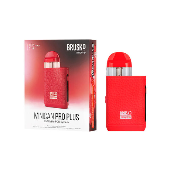 POD-система Brusko Minican Pro Plus Красный в Казани