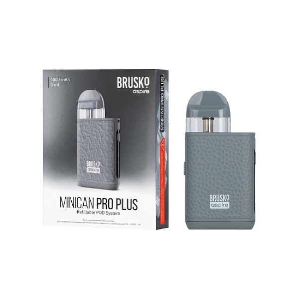 POD-система Brusko Minican Pro Plus серый в Казани